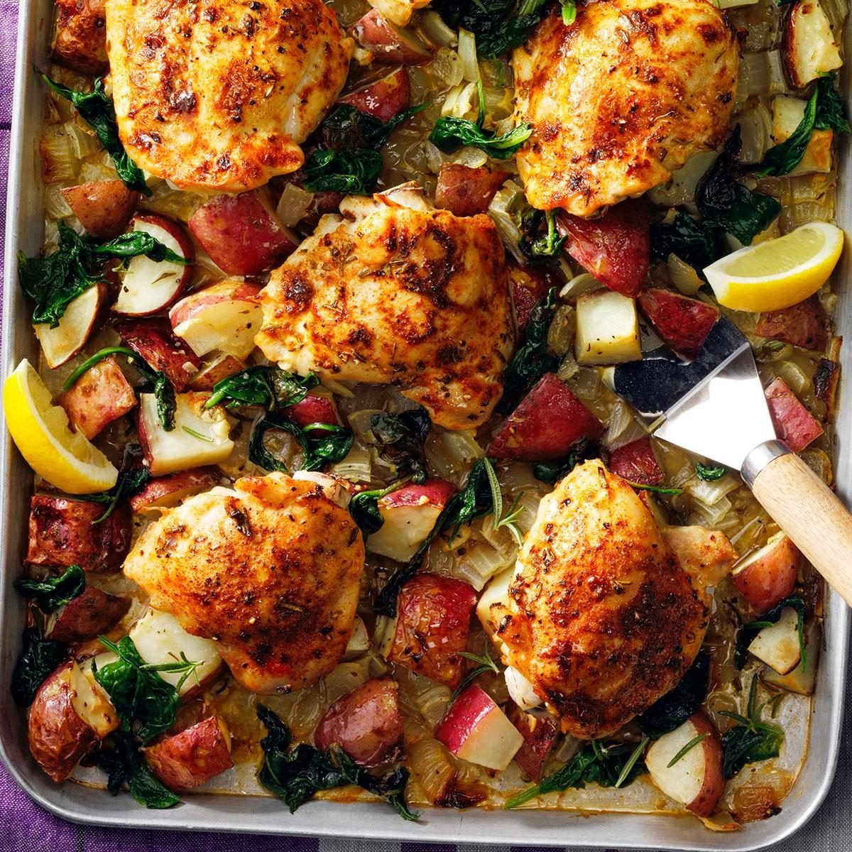 Perfect Sheet Pan Chicken & Veggies: No More Dry Chicken!